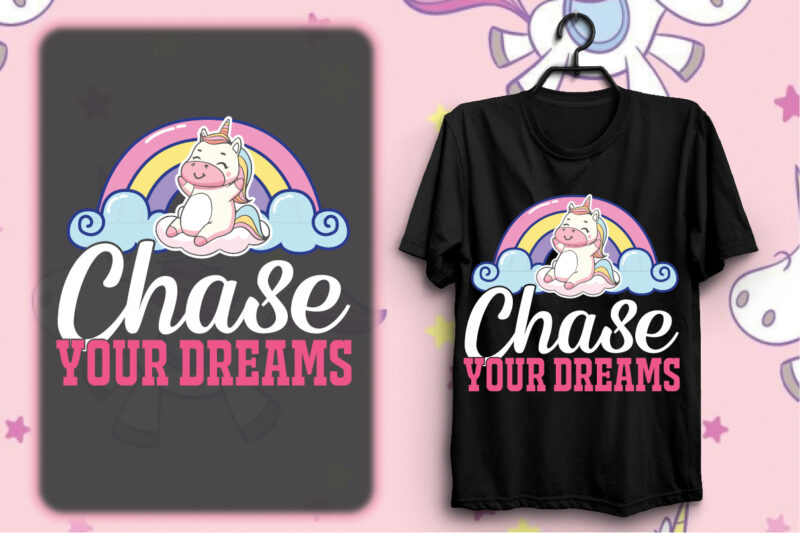 Unicorn T-shirt Design Bundle