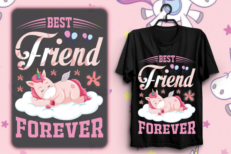 Unicorn T-shirt Design Bundle