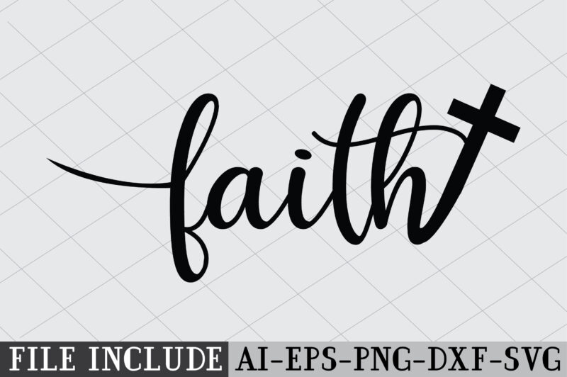 Faith Svg Design Bundle