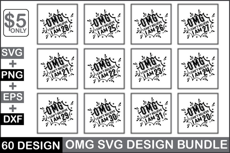 Omg Svg Design Bundle