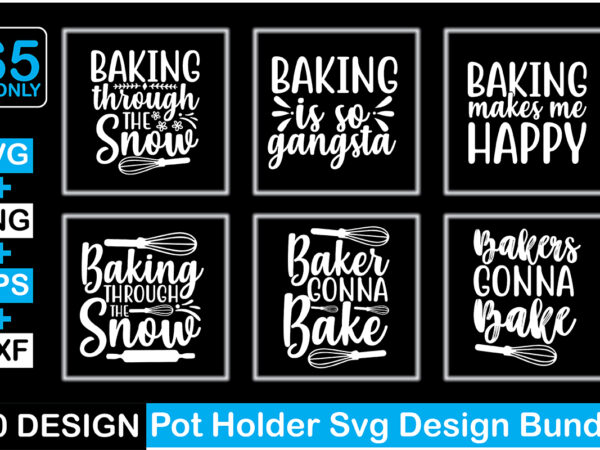 Pot holder svg design bundle