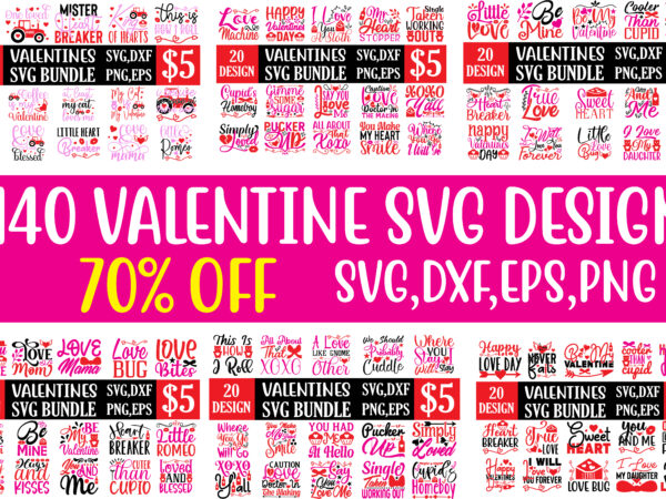 140 valentine svg design