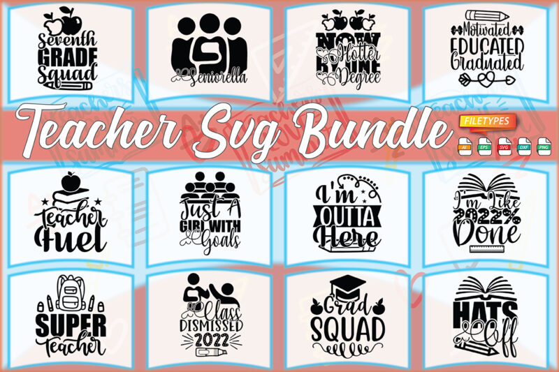 Teacher Svg Bundle