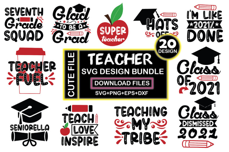 Teacher Svg Design Bundle