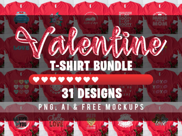 Popular t-shirt bundle, valentine t-shirt designs, love t-shirt designs bundle, valentine png