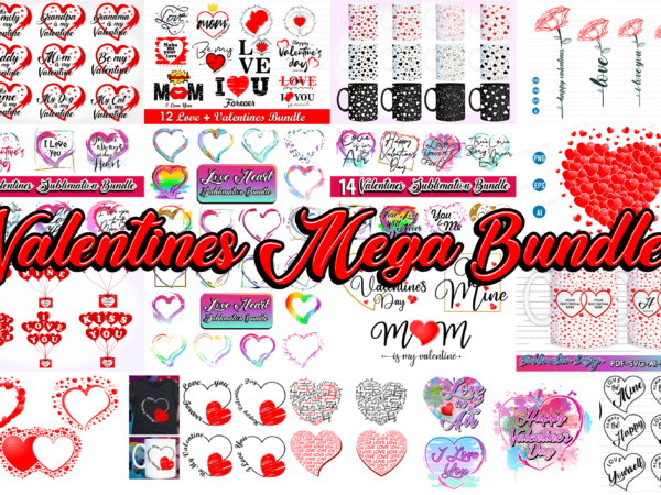 Valentines Day T Shirt Design Bundle Valentine Svg T Shirt Designs Bundlevalentines Day 7497