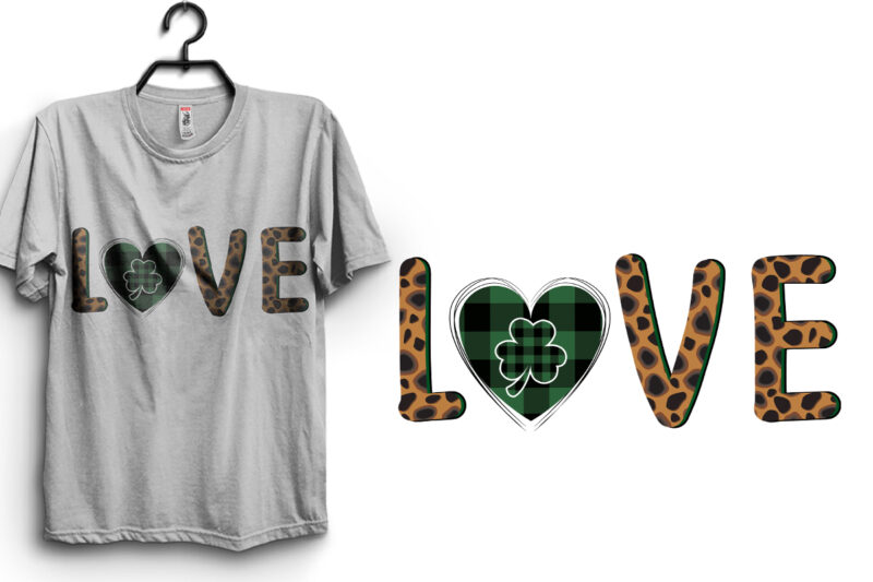 Love St Patrick Day Design