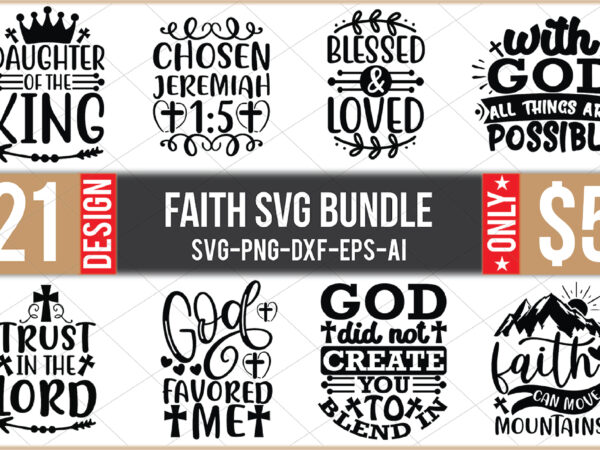 Faith svg design bundle