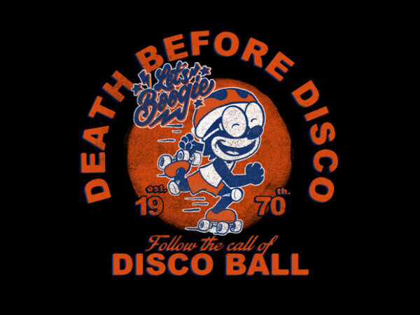 Death before best sale disco sweatshirt