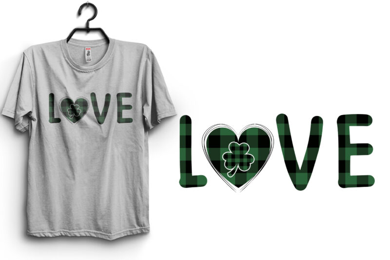 Love St Patrick Day Design