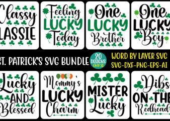 St. Patrick’s SVG Bundle