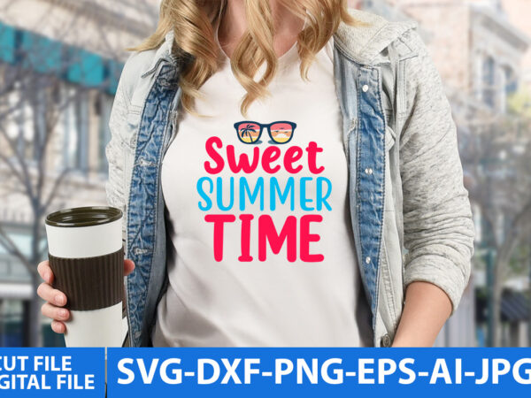 Sweet summer time svg design