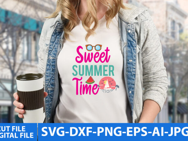 Sweet summer time svg design