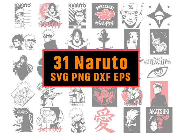 Mugiwara No Luffy Naruto SVG Anime SVG Cut Files For Cricut  ohsvg