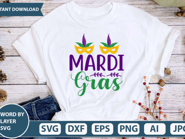 Mardi gras svg vector for t-shirt