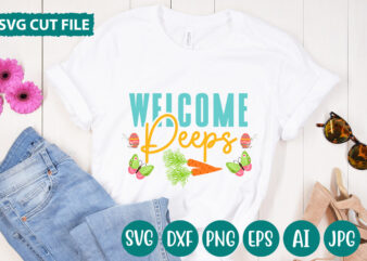 Welcome Peeps svg vector for t-shirt