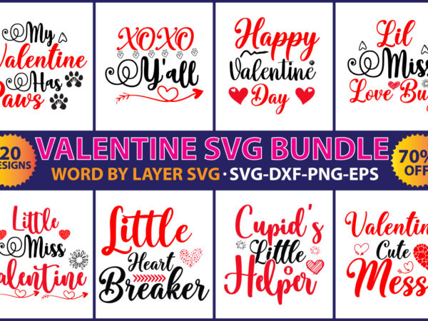 Valentines day svg bundle vol.11 t shirt vector art