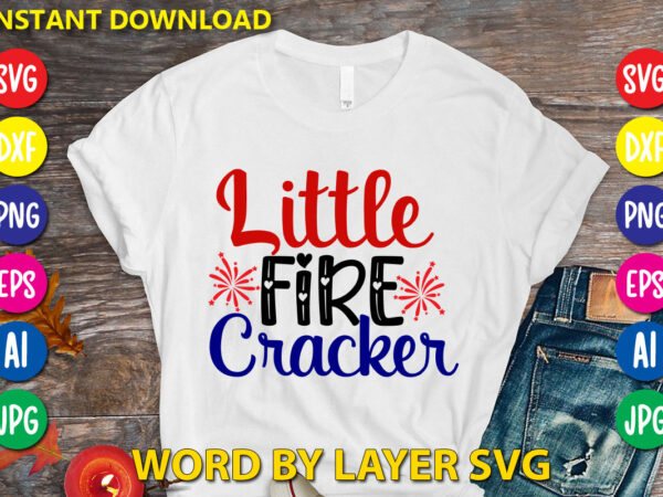 Little fire cracker svg vector t-shirt design