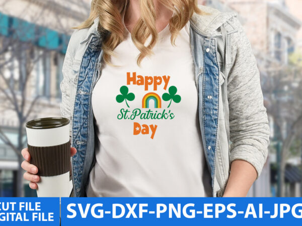 Happy st.patrick’s day svg design,happy st.patrick’s day t shirt design