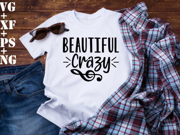 Beautiful crazy t shirt template