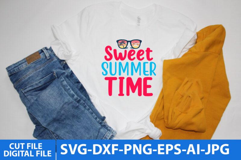 Sweet Summer Time Svg Design