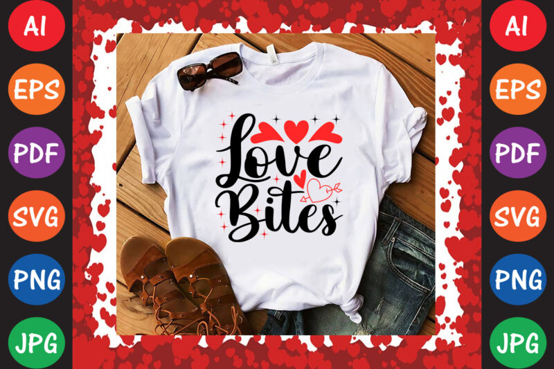 Bless Your Heart Valentine T-shirt And SVG Design