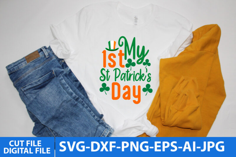 St.Patrick’s Day Svg Bundle,, St.Patrick’s Day T Shirt Bundle, St.patrick’s Day Svg Bundle Quotes, St.Patrick’s Day T Shirt Design Bundle