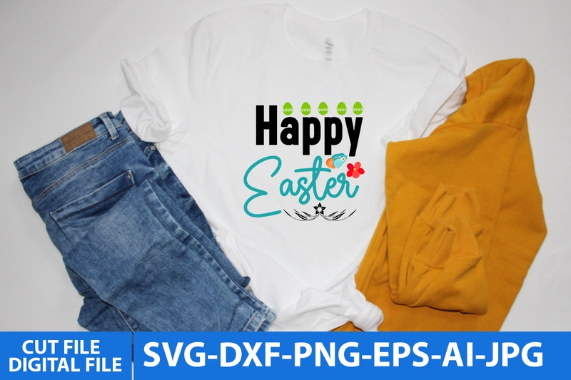 Happy Easter Day T Shirt Design, Happy Easter Day Svg Design,easter Day 