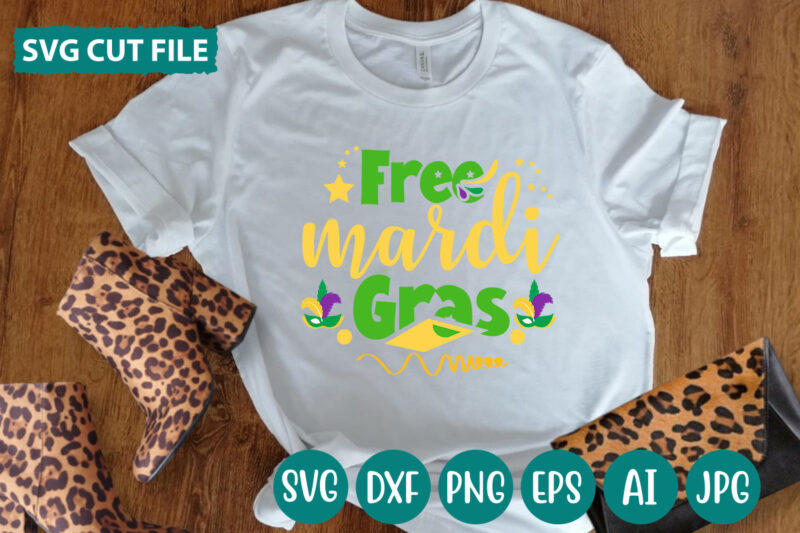 Free Mardi Gras svg vector for t-shirt