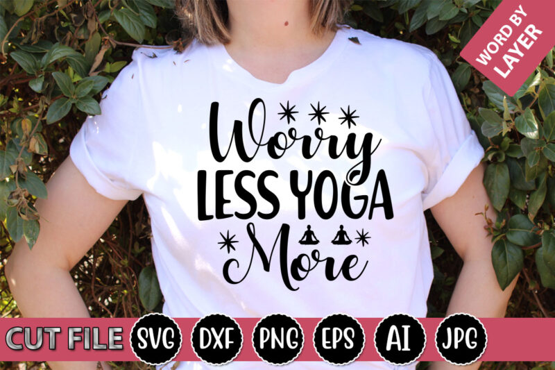 Yoga SVG Bundle - Buy t-shirt designs