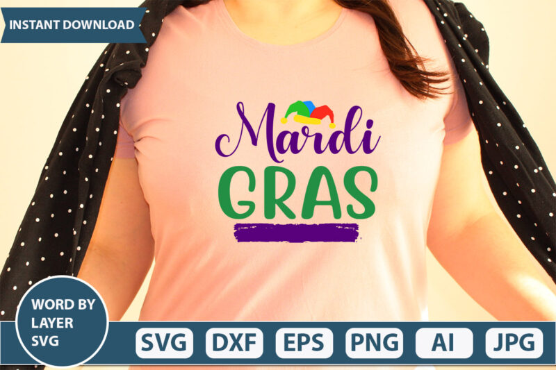 Mardi Gras SVG Vector for t-shirt