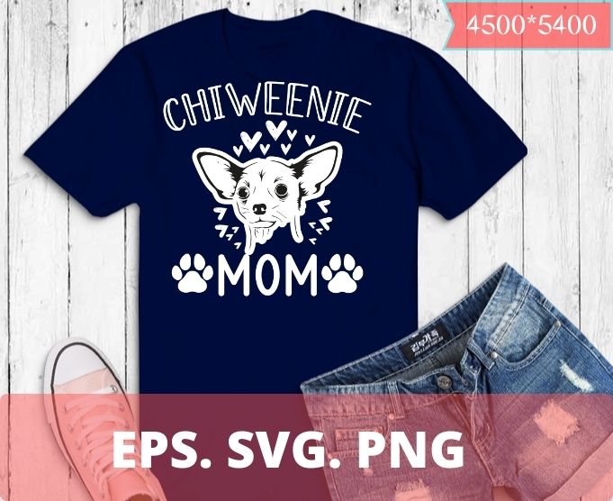 chiweenie mom shirt