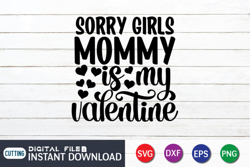 My heart belongs to mommy shirt, Happy Valentine Shirt print template, Heart sign vector, cute Heart vector, typography design for 14 February, Valentine vector, valentines day t-shirt design