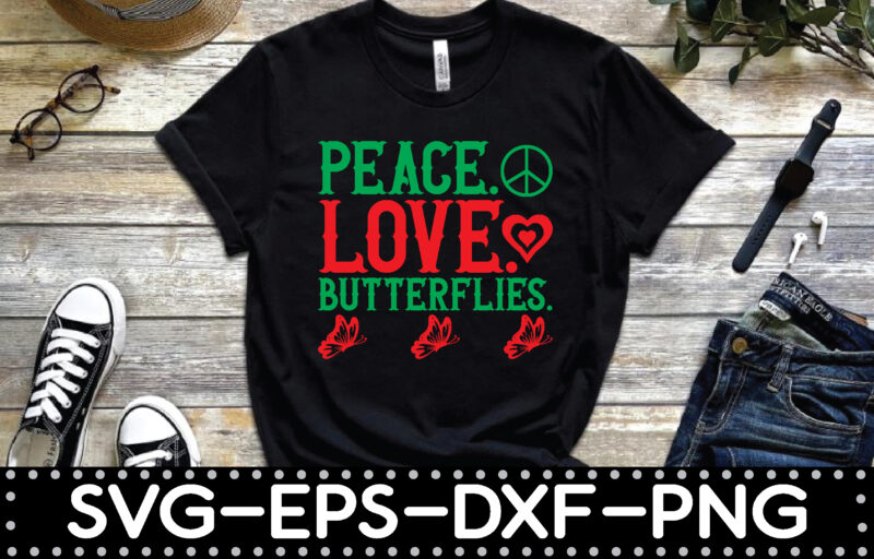 Butterflies t-shirt design bundle