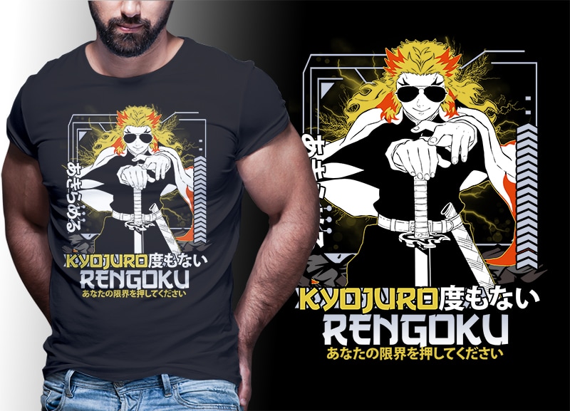 50 ANIME MIX tshirt designs bundle editable