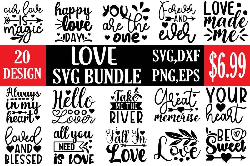 love svg bundle - Buy t-shirt designs