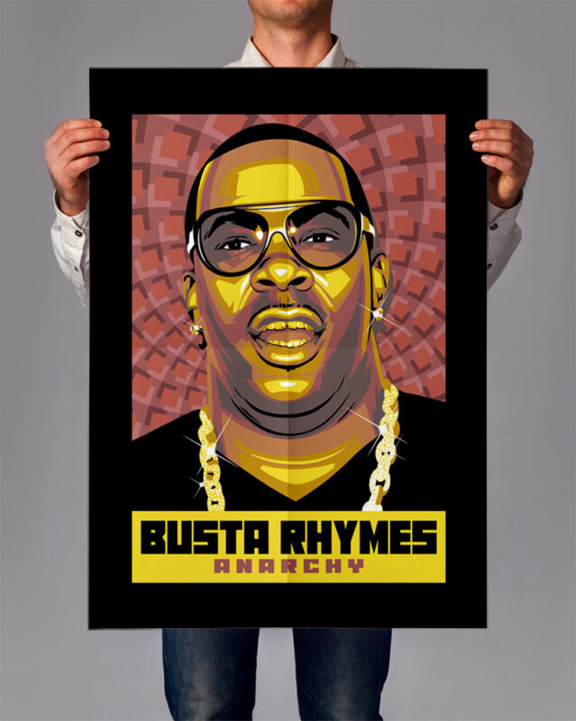 GREATEST POP ART DESIGNS – RAPPER ARTWORKS THEME part 3