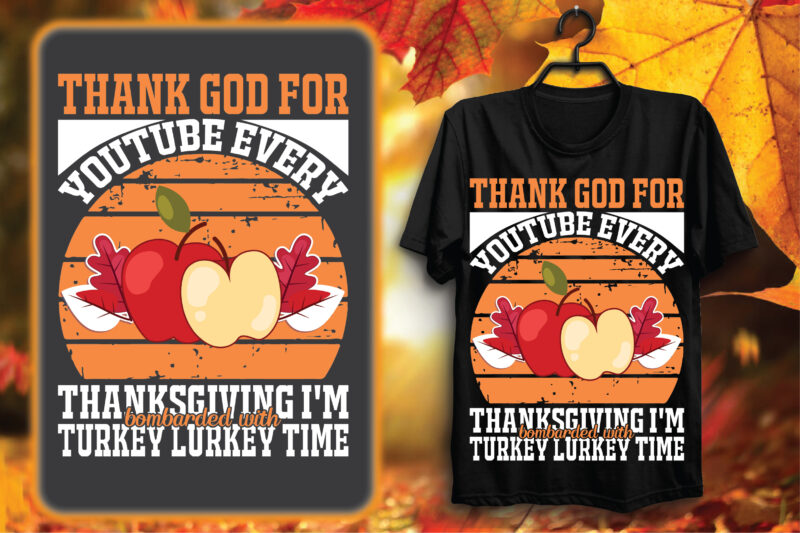 Thanksgiving T-shirt Design Bundle