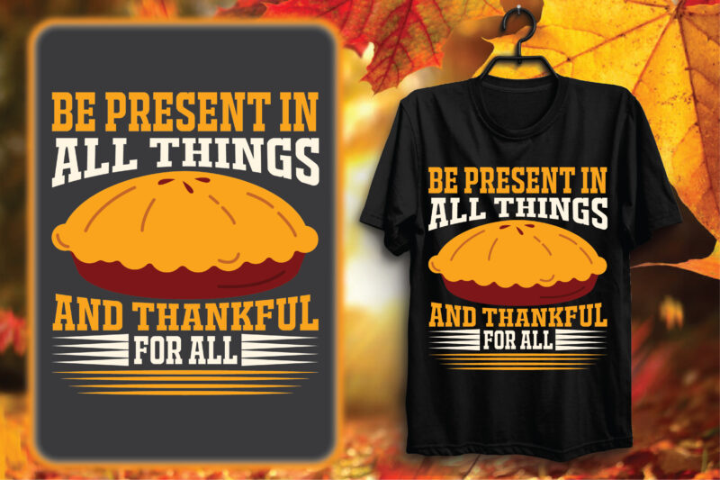 Thanksgiving T-shirt Design Bundle