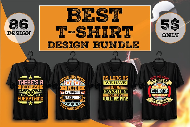 Best T-Shirt Design Bundle - Buy t-shirt designs