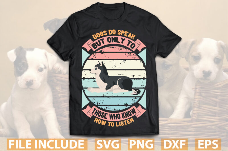 Dog T-shirt Design Bundle