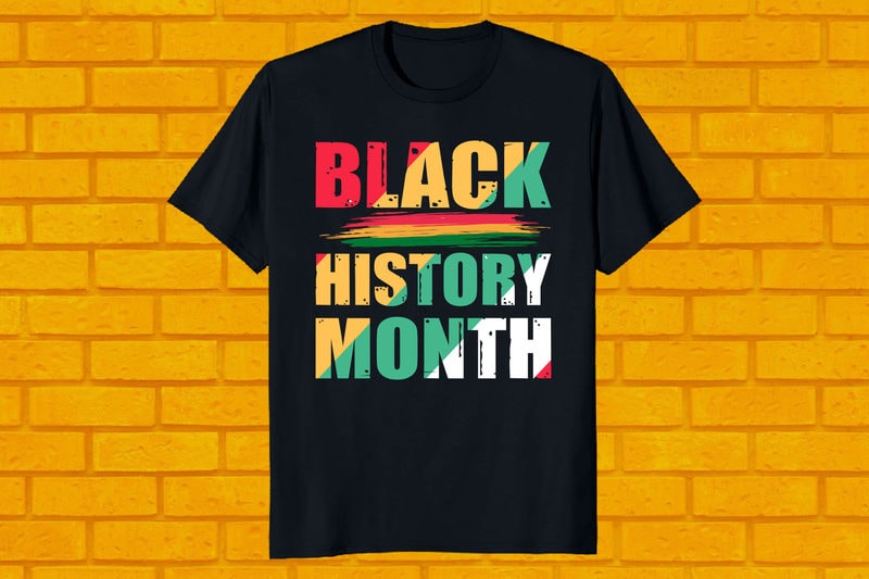 Black history month T-Shirt design - Buy t-shirt designs