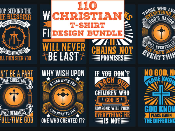 Christian t-shirt design bundle