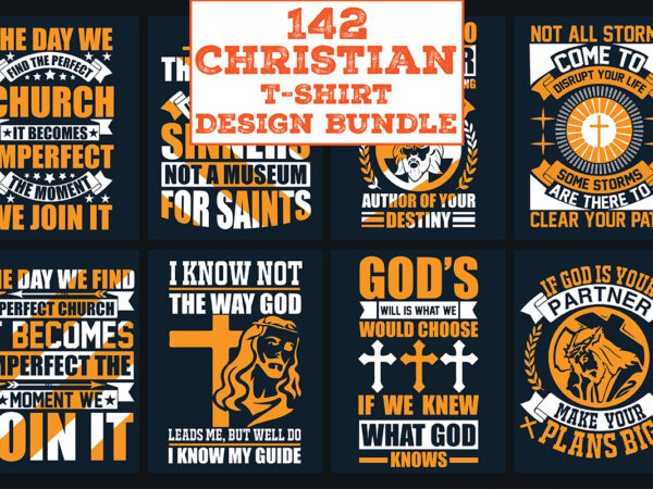 Christian t-shirt design bundle