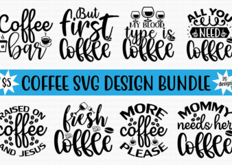 Coffee Svg Design Bundle