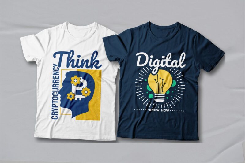 Cryptocurrency T-shirt Designs