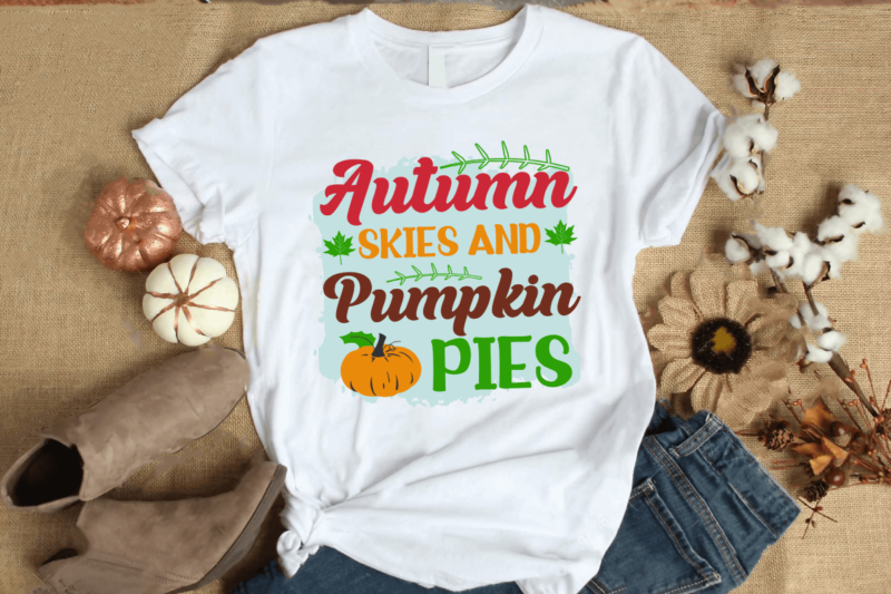 Fall T-shirt Design Bundle, Fall Sublimation Bundle, Fall Fall Design for T-Shirt, Hoodies, Mugs, and more merchandising