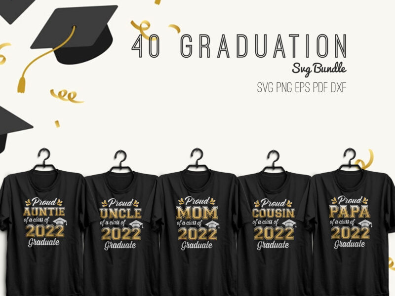 Graduation Sublimation Svg T shirt Design Bundle