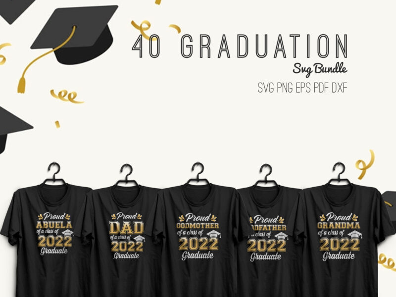 Graduation Sublimation Svg T shirt Design Bundle