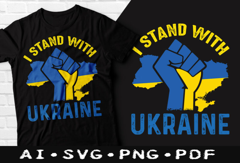 10 Ukraine tshirt design Bundle, stand with ukraine, ukraine svg, ukrainian flag svg, patriotic ukrainian design svg, Ukraine Support tshirt design, Freedom ukraine, I support ukraine